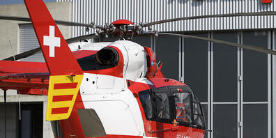 Die Rega musste einen verletzten Motorradfahrer von Realp UR in ein ausserkantonales Spital bringen. (Symbolbild)