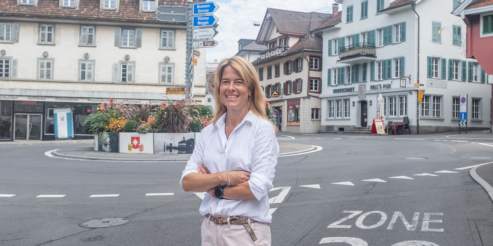 Petra Gössi aus Küssnacht will in den Ständerat.