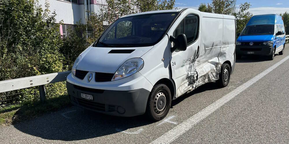 Auf der A1 in Oberbüren kam es am Donnerstag zu einem Unfall.