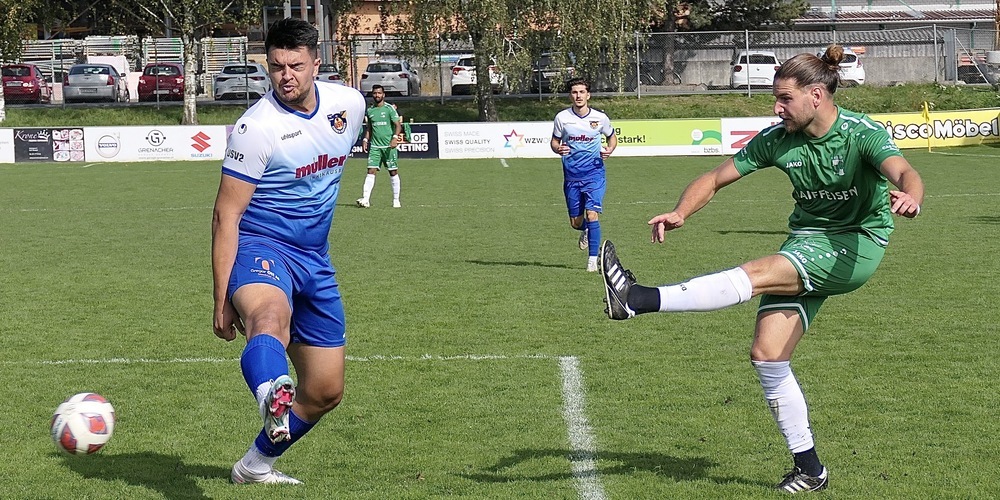 Der FC Rebstein im Vorwärtsgang. Bleibt es auch gegen  St.Margrethen so?