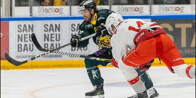 Kämpferisches Spiel vom Samstag HC Thurgau gegen  HCV Martigny.