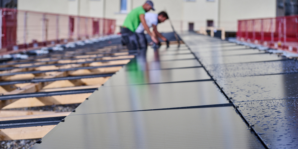 2021 wurde die Leistung der installierten Photovoltaikanlagen gegenüber dem Vorjahr um 25 Megawatt peak erhöht