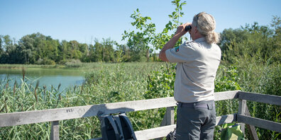 Die Teilnehmenden erhalten einen Einblick in den Ranger-Alltag.