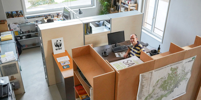 Seit Mitte August ist das der Arbeitsort von Geschäftsführer Simon Furter.