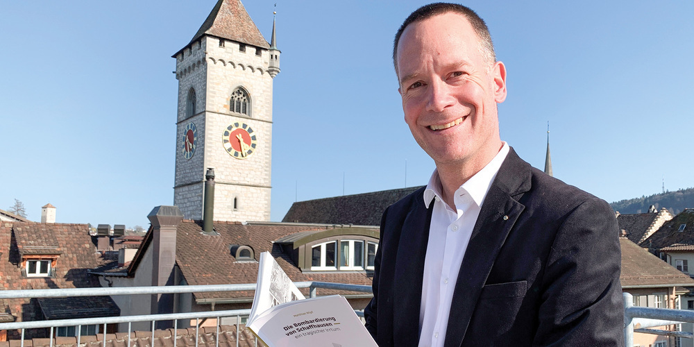 Wenn jemand über die Schaffhauser Geschichte Bescheid weiss, dann Matthias Wipf. Durch ein profundes Wissen hat der Historiker bereits mehrere Bücher in den Umlauf gebracht.