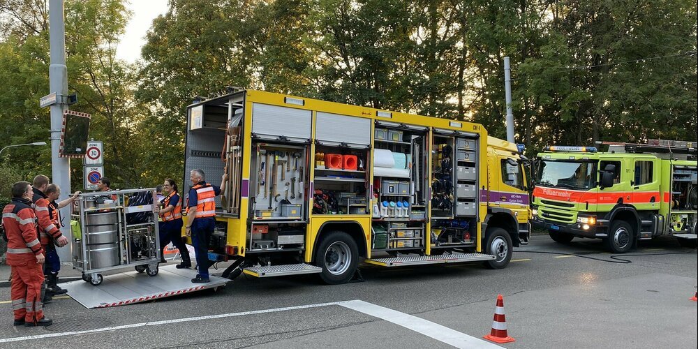 Der Einsatz in Witikon ist mittlerweile beendet.