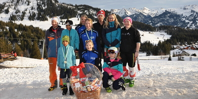 Siegerehrung Familienwertung.