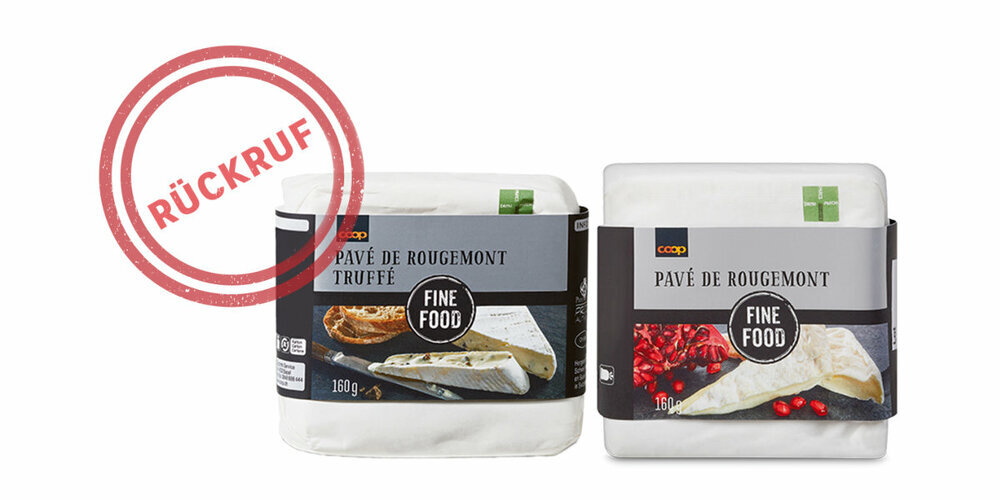 Coop ruft vorsorglich Pavé de Rougemont von Fine Food zurück. Die Produkte können Listerien aufweisen.