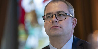 Der Thurgauer SVP-Regierungsrat Urs Martin will bei den Erneuerungswahlen am 7. April 2024 nochmals antreten. (Archivbild)