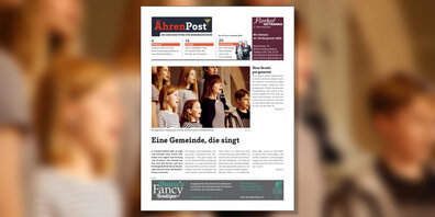 Die Dezember-Ausgabe der Ährenpost mit vielen bunten Nachrichten aus Hombrechtikon.