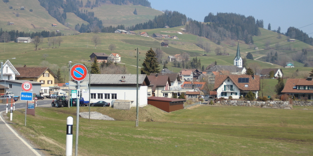 Braucht das Dorf Ricken eine Umfahrung oder einen Tunnel?