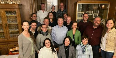 Die Kandidatinnen und Kandidaten der SVP Bezirk Kreuzlingen für die Wahlen im Frühling.