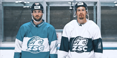 Diese ZSC-Spieler treten für ihre Nationalteams an (v. l.): Christian Marti vs. Juho Lammikko oder Schweiz gegen Finnland.