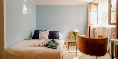Vermutlich viel preiswerter als im Hotel: ein via Airbnb vermietetes Zimmer in Zürich.