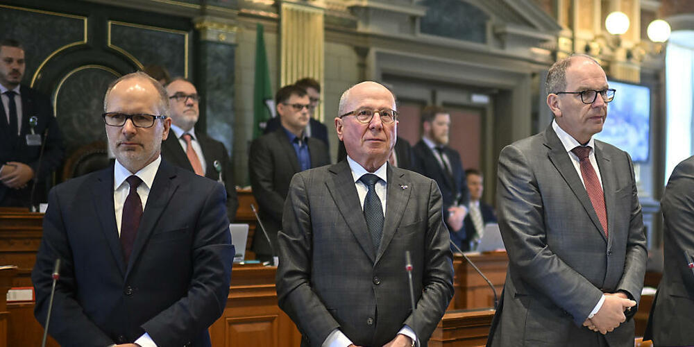 Bei den Erneuerungswahlen am 3. März treten die beiden Regierungsräte Stefan Kölliker (SVP) und Fredy Fässler (SP) nicht mehr an. (Archivbild)