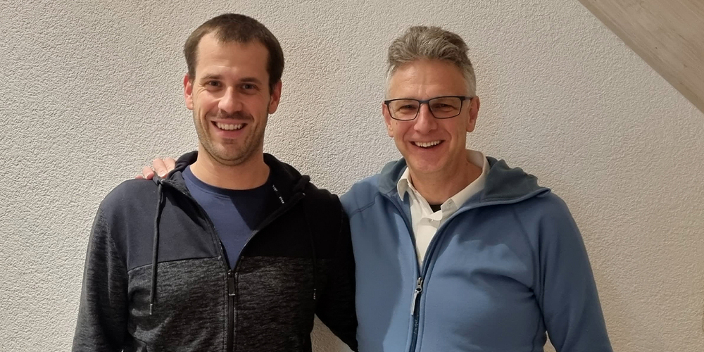 Vom Zweier- zum Einerpräsidium: Fabian Maasch (links) tritt als Co-Präsident zurück und Luzi Oberer führt den Verein Tschernobyl Kinder künftig allein. 