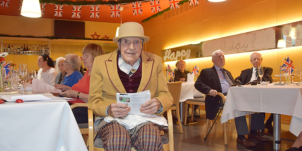 Albert Kunz hat am Sonntag seinen 100. Geburtstag gefeiert.