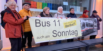 Die Initianten danken allen, die sich für die Realisierung der sonntäglichen Fahrplanerneuerung eingesetzt haben