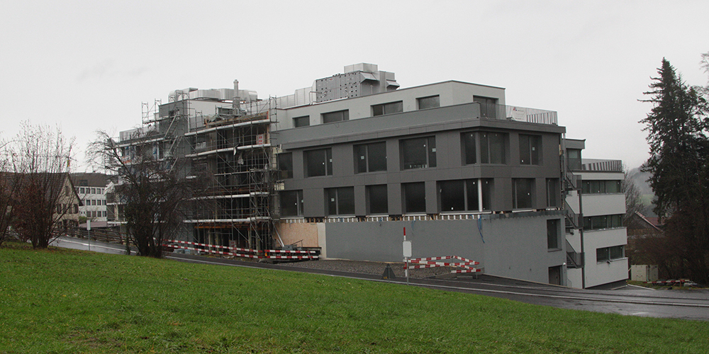 Der Neubau das Casinos in Pfäffikon in der Halten kam bisher nur langsam voran.