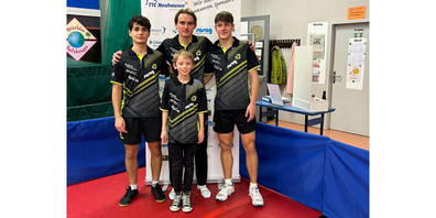 Nach den beiden 3:6-Niederlagen am «schwarzen» Samstag erfreute sich das Neuhauser Tischtennisherz am zweiten Adventssonntag.