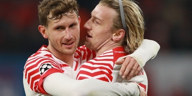 Am Schluss jubelt das Heimteam: Leipzig bezwingt den Schweizer Meister.