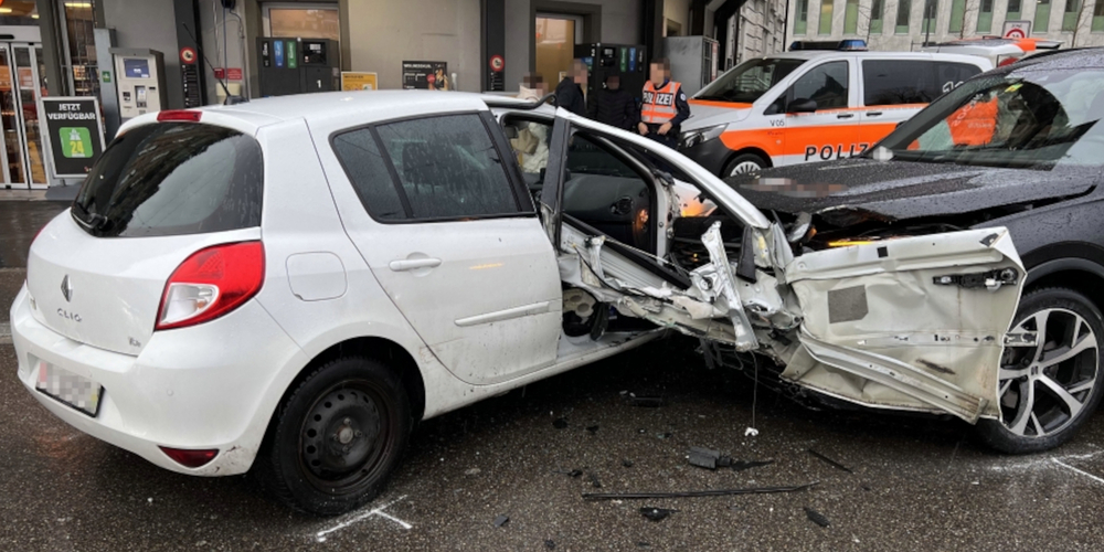 Glücklicherweise wurde niemand verletzt.