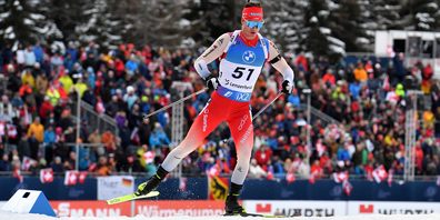 Das Ergebnis des Wollerauer Biathleten Niklas Hartweg in der Lenzerheide kann sich sehen lassen.