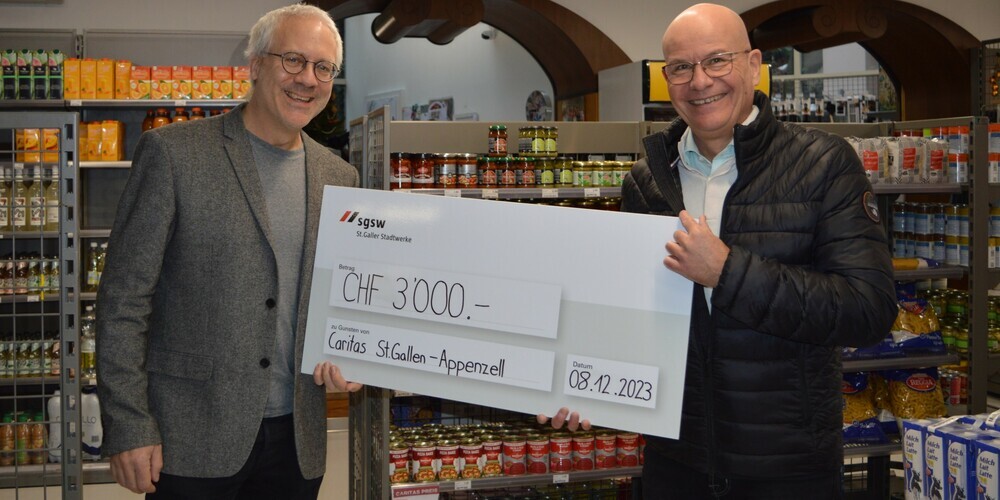 Philipp Holderegger und Marco Letta