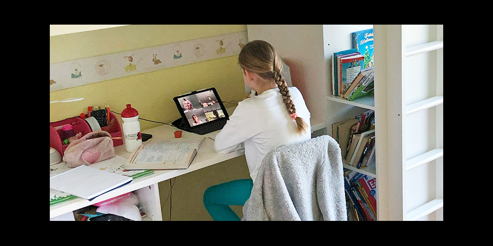 Die OBS-Schüler folgen dem normalen Unterricht zu Hause. Die Stundenpläne bleiben wie gehabt.  (Bild: zvg)