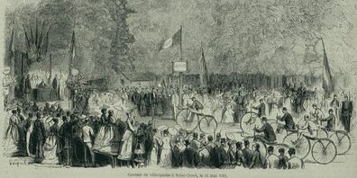 Das Rennen in Saint-Cloud