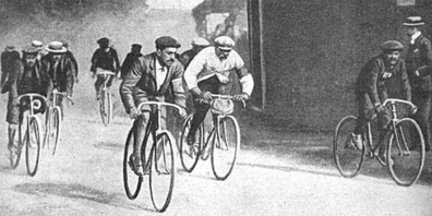 TdF-Sieger Maurice Garin 1903, genannt die «weisse Bulldogge»
