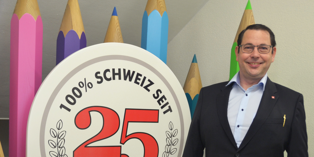 Andreas Kümin, Inhaber von Mc PaperLand in Tuggen und Präsident des «H+I der Schwyzer Wirtschaftsverband», steht vor einer schwierigen Aufgabe. (Bild: Irene Lustenberger)