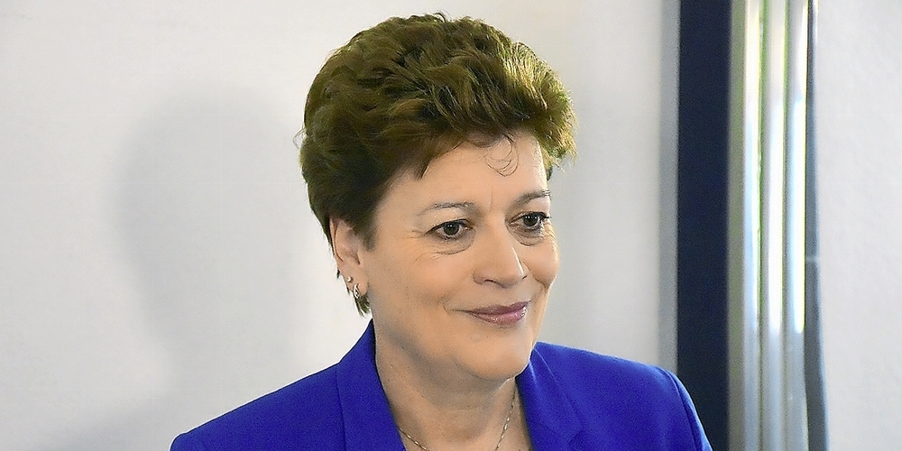 Bildungsdirektorin Silvia Steiner (Mitte) wurde im Februar komfortabel wiedergewählt.