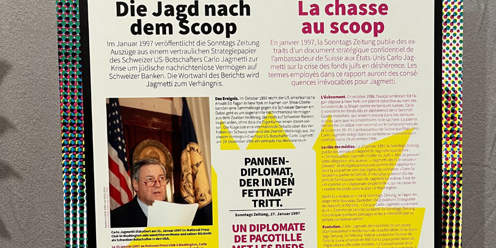 Auf der Jagd nach dem Scoop.