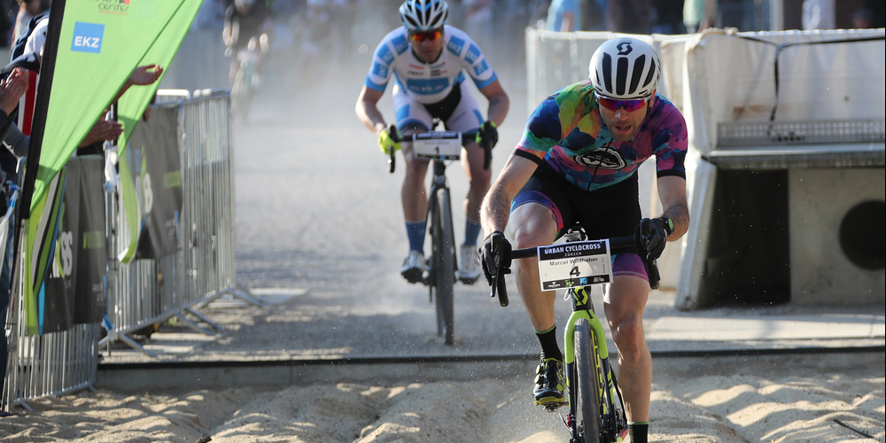 Der mittlerweile zurückgetretene Sieger des letzten Jahres, Marcel Wildhaber, könnte dieses Jahr höchstens noch virtuell über die Strecke des Urban Bike Festivals fahren. (Bild: Archiv)