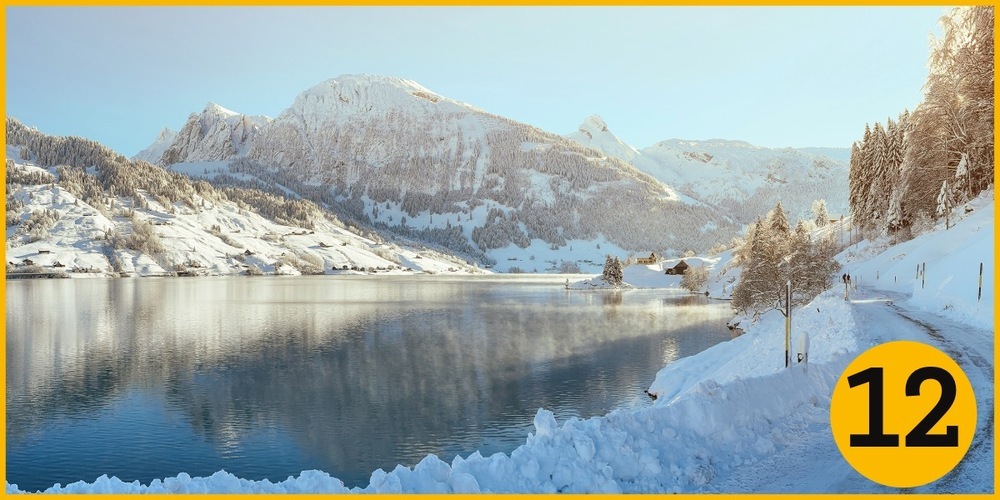 Am ersten Wochenende im Dezember fällt in der Region reichlich Schnee.