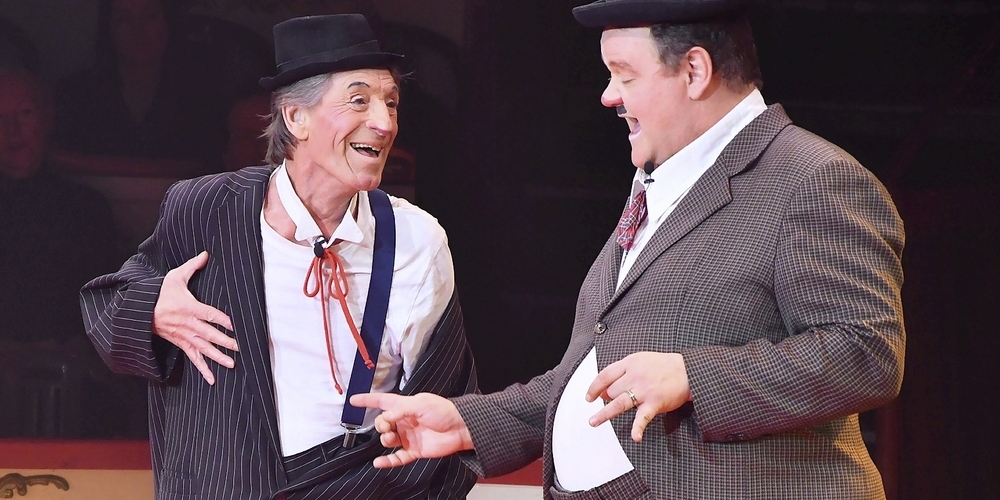 «Mir isch gliich»: Gaston (l.) und Roli. Sie waren jahrelang die Publikumslieblinge  im Circus Conelli. Nun wurde Gaston abberufen.