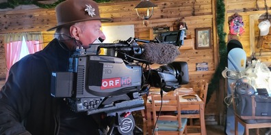 Sogar der ORF liess sich die «Weihnachtsfeier für alle» im Winterzauber St.Margrethen nicht entgehen