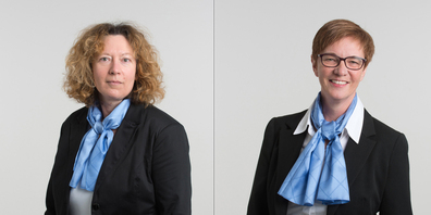 Anfang Januar feiern Claudia Schneider und Marlies Walter bei der Clientis BS Bank Schaffhausen jeweils ihr 35- und 30-Jahre-Jubiläum.