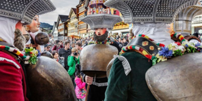 Silvesterchlausen in Urnäsch.