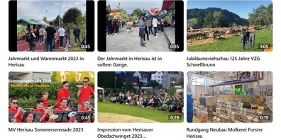 10 Kurzclips von Herisau24 - 10 Geschichten.