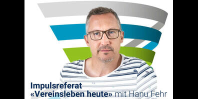 Hanu Fehr spricht im Impulsreferat "Vereinsleben heute" über die Zukunft von Vereinen.