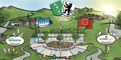 Im April 1973 ermächtigten die Kantone Appenzell Ausserhoden und St. Gallen die Einwohnergemeinde Schönengrund AR und die Schulgemeinde St. Peterzell SG, sich zur Führung einer gemeinsamen Primarschule zusammenzuschliessen. 