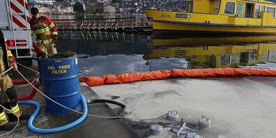 Unachtsamkeit führte zu einer Gewässerverschmutzung im Zugersee.