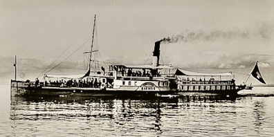 Das 1892 in Betrieb genommene Dampfschiff «Säntis» mit seltenem Dreizylindermotor liegt seit 1933 auf dem Grund des Bodensees und konnte nicht gehoben werden.