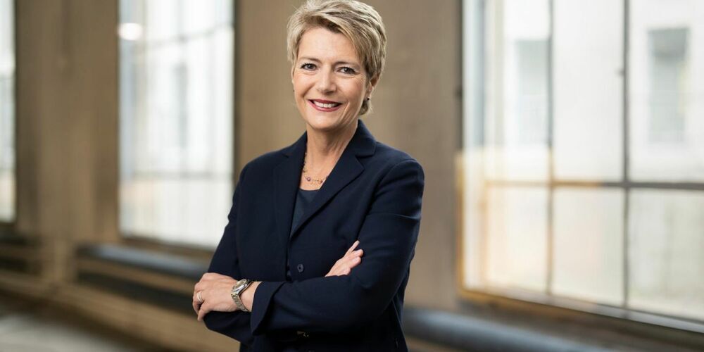Bundesrätin Karin Keller-Sutter aus Wil