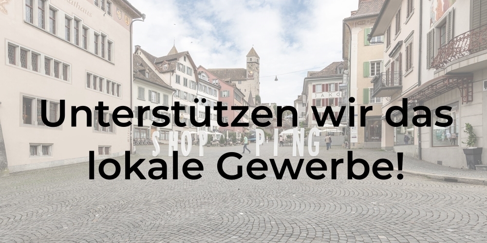 Der Stadtrat von Rapperswil-Jona ruft auf verschiedenen Kanälen zum Erwerb von Einkaufsgutscheinen auf. Es wird auch einen Wettbewerb geben.