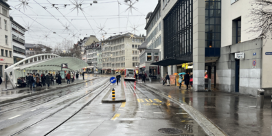 Der Ort des Unfalls.