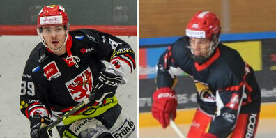 Kent Daneel (links) und Ilja Lüthi spielen ab sofort für den EHC Wetzikon.
