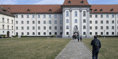 Ein Teil des St. Galler Staatsarchivs ist derzeit im Regierungsgebäude untergebracht. (Archivbild)